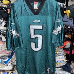 Vintage Reebok Philadelphia Eagles Mcnabb #5 Jersey Size Medium